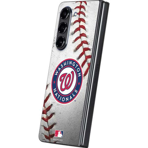 MLB Washington Nationals Game Ball Galaxy Z Fold5 5G Skin